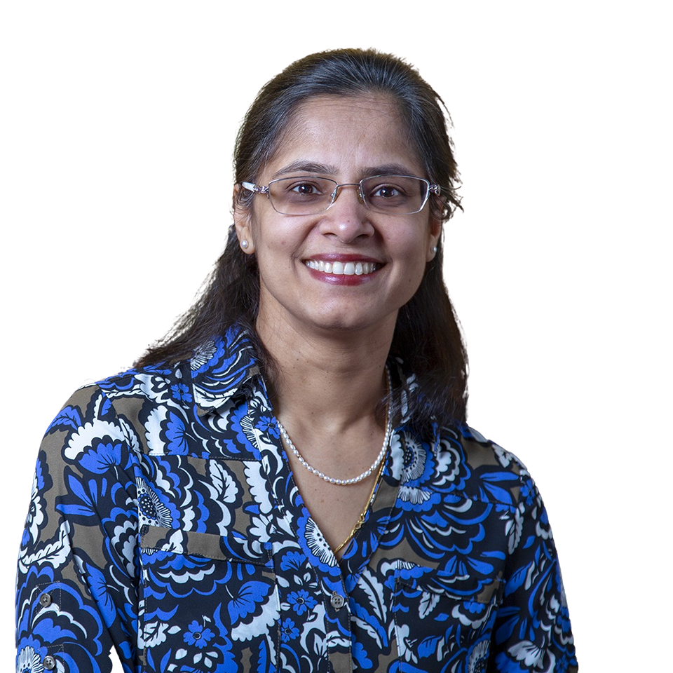 Headshot of Smita Kapadia, a Manager at Tonneson and Co.