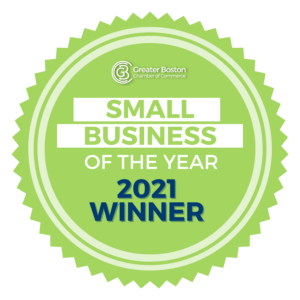 Greater Boston Chamber of Commerce Small Business of the Year award 2021