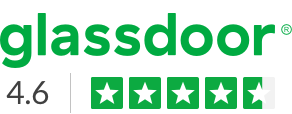 We've received an impressive 4.6 rating on Glassdoor, which reflects our commitment to creating a positive and fulfilling work environment for all of our employees.